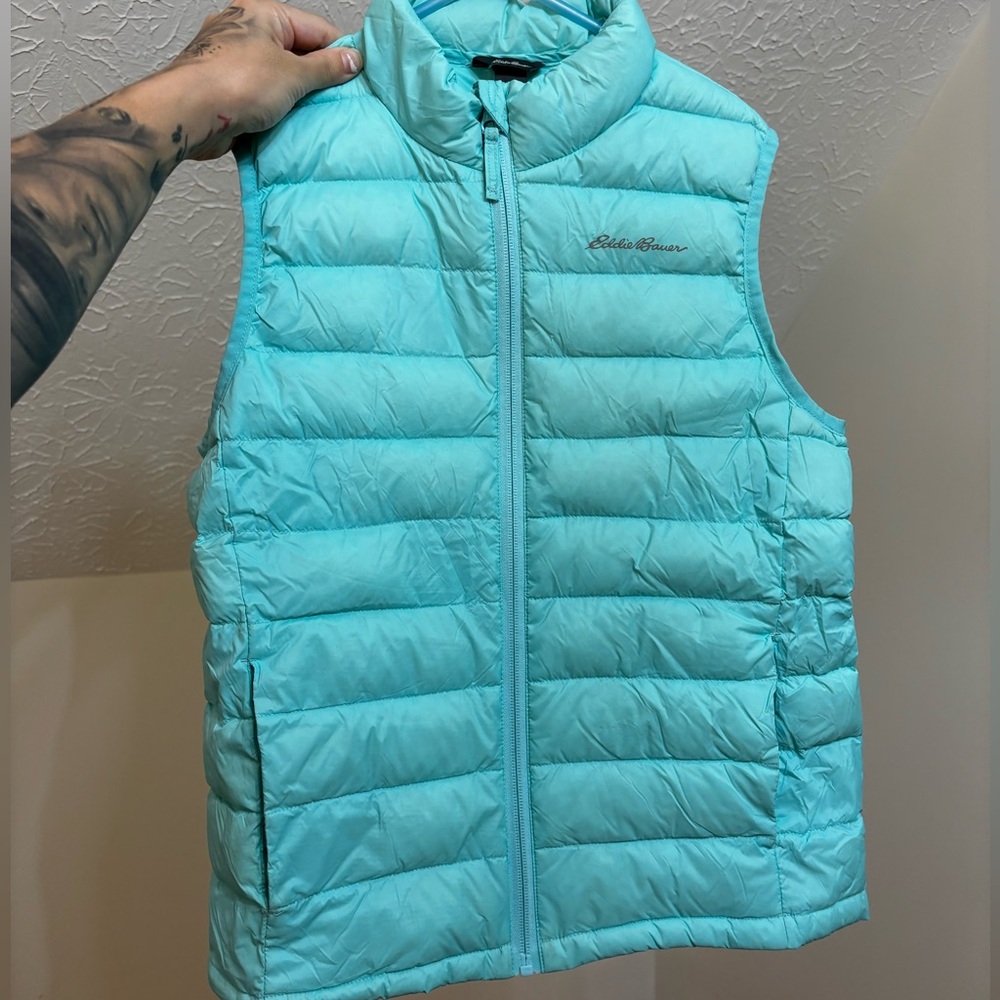 Eddie Bauer - Kids' Cirruslite Down Vest - Aqua
